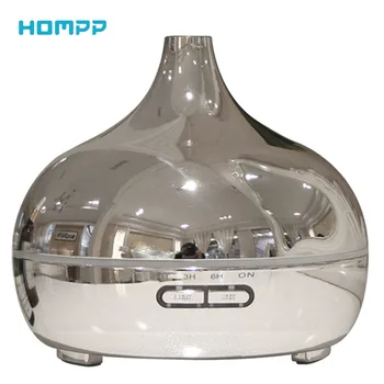 

Electroplate Aroma Diffuser Aromatherapy Humidifier 300ml Ultrasonic Oils Humidificador 4 Time for Home Decor Office BPA Free