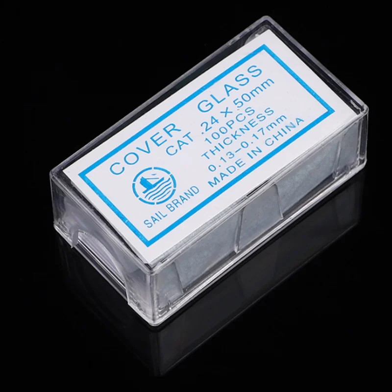 Microscope Glass Slides 100PCS 24x50 mm Accessories Laboratory