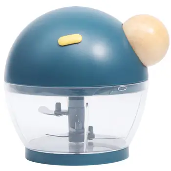 

1Pc Meat Mincer Sausage Noodles Grinder Kitchen Multifunction Handheld Mincer Manual Meat Grinder Food Processor (Dark Blue)