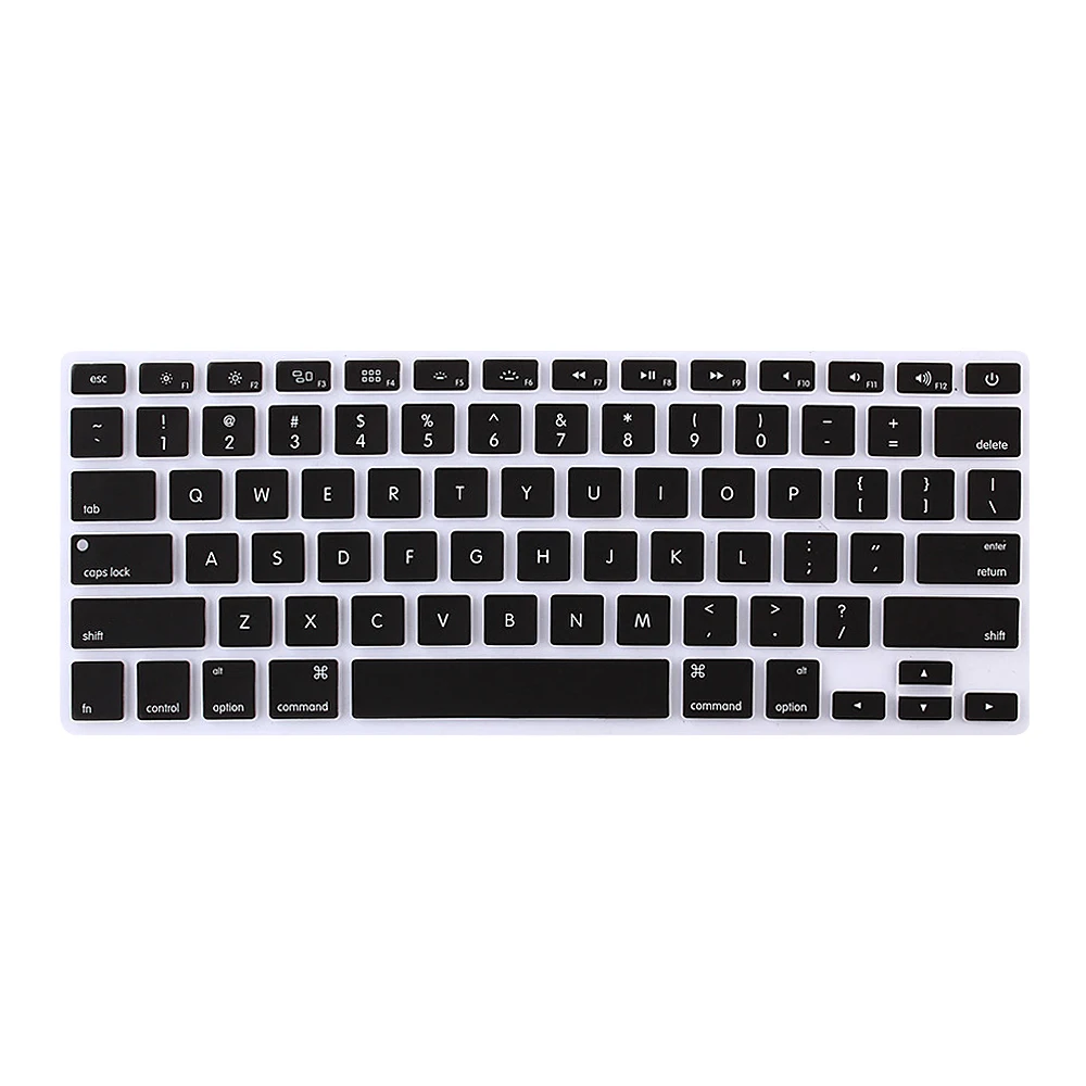 Силиконовый защитный чехол для клавиатуры Apple Pro 13 15 17 Pro Air, мягкие наклейки на клавиатуру, 4 цвета