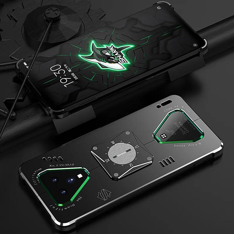 3FCASE Metal Black Shark 3 Pro Case Shockproof Aluminum Metal Armor Cover Coque For Xiaomi Black Shark 3S 3 Pro Funda Phone Case 3FCASE Metal Black Shark 3 Pro Case Shockproof Aluminum Metal Armor Cover Coque For Xiaomi Black Shark 3S 3 Pro Funda Phone Case