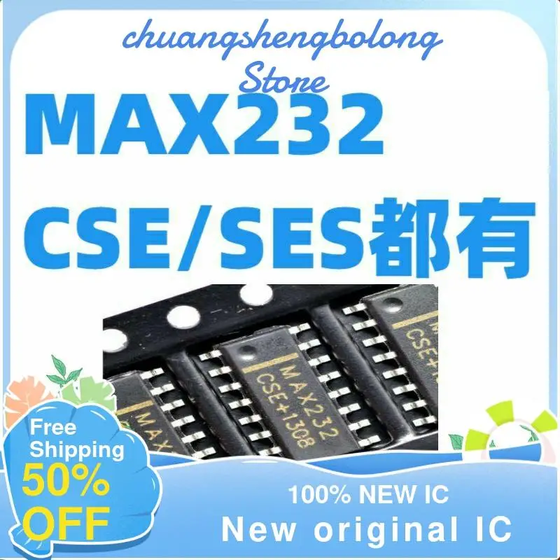 

20PCS MAX232CSE/MAX232ESE SOIC-16_150mil New original IC