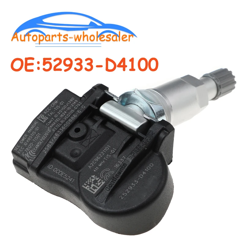 Автомобиль 52933-D4100 52933D4100 TPMS датчик давления в шинах для 2015-2022 Hyundai ELANTRA 2019 I30 FASTBACK KIA