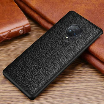 

Genuine Cow Leather Case For Vivo Nex 3 Case Funda Soft Litchi Grain Genuine Leather Case For Vivo X27 Pro Nex3 Back Cover