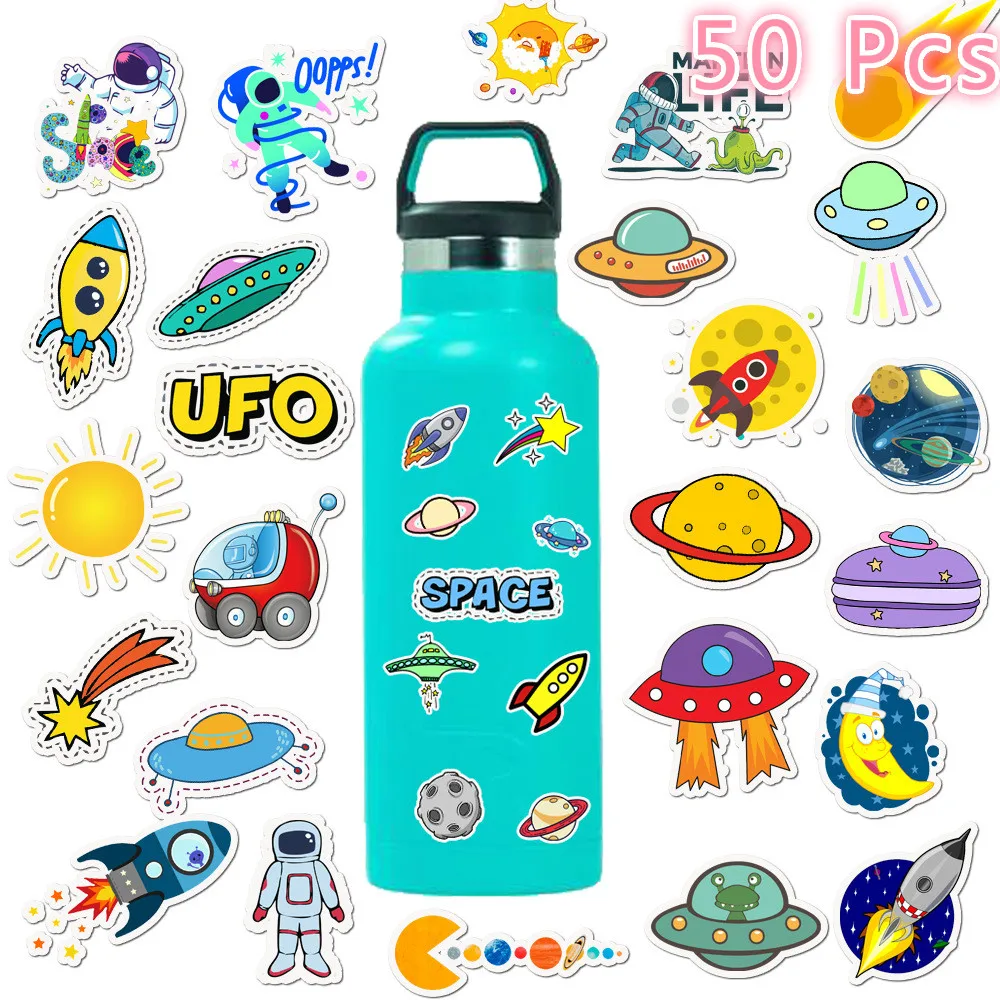 100 шт. 50 шт. Cutes наклейка s аниме наклейка s Упаковка Наклейка на мотоцикл s космический астронавт гитарная наклейка мультяшная маленькая наклейка s TZ144G - Цвет: TZ140