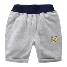 Детская летняя одежда, шорты, шорты их чистого хлопка, летние спортивные штаны для маленьких мальчиков, детские спортивные шорты, 6998