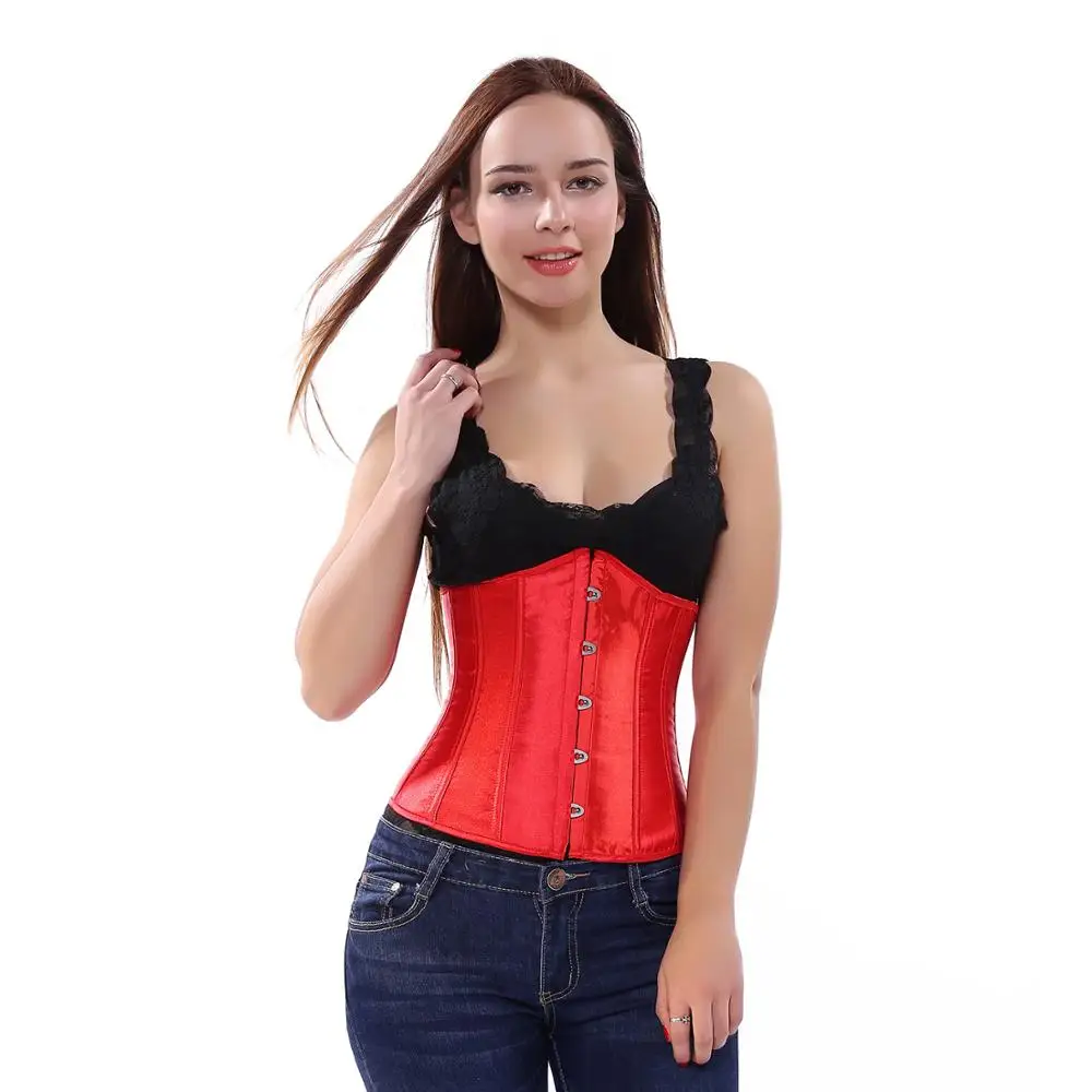 Новый корсет для талии Женский облегающий сексуальный готический под грудью и