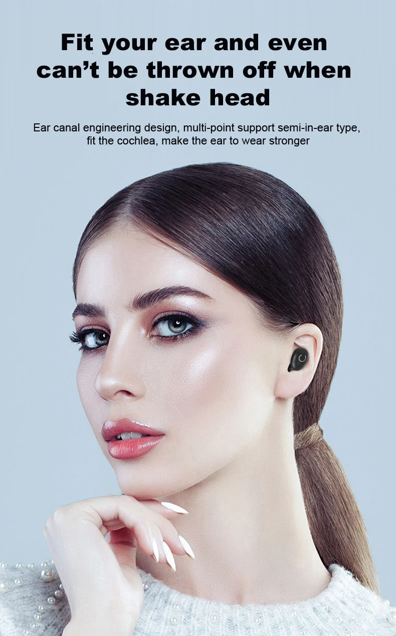 B6 TWS Bluetooth наушники 5,0 QCC3020 IPX7 Водонепроницаемая Bluetooth беспроводная гарнитура Поддержка Aptx SPP EDR протокол для iOS/Android
