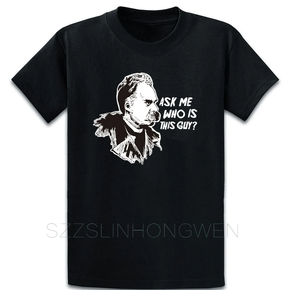 Nietzsche_Philosophy философ Thinker футболка более Размеры S-5XL Новинка Демисезонный с