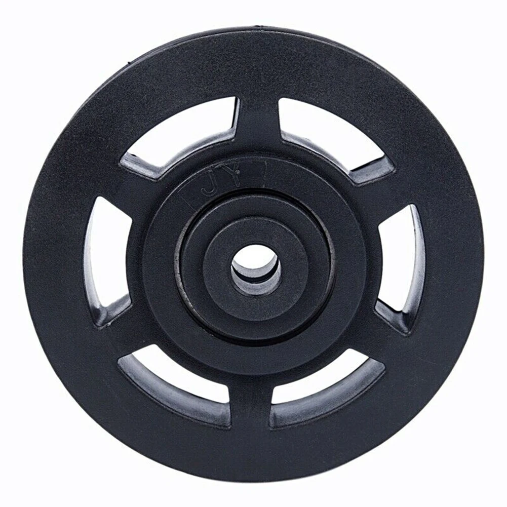 Easy Install Safe Fitness Accessories Cable Gym Hardware Wear Resistant Durable Universal Lifting Pulley Wheel Round Replacement