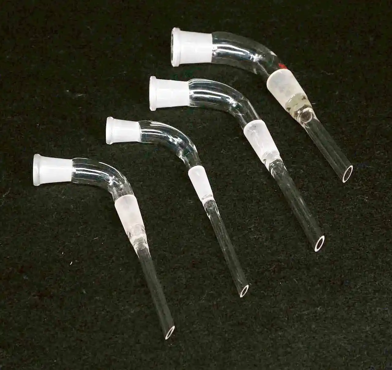 #10 #12 #14 #19 #24 #29 Female x Male Joint Lab Glass Bend Receiver Quickfit Adapter lab glass supplies lab glass adapter