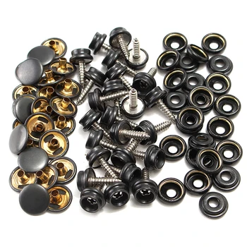 

Sockets Snap Fastener Self-Tapping Snap Screw Studs Kit For Boat Cover