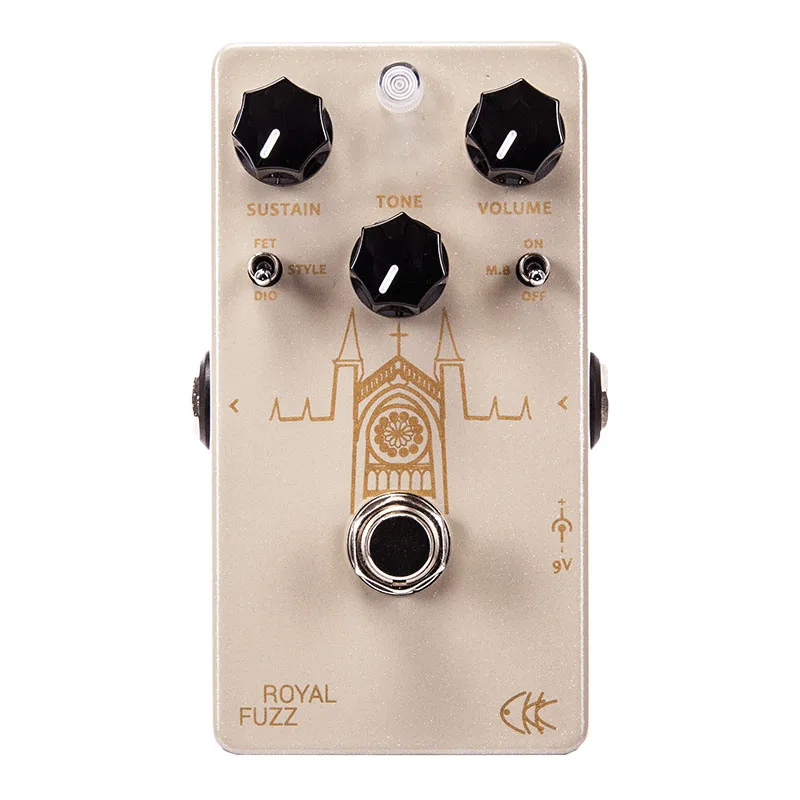 CKK Royal Fuzz современный Fuzz Distortion гитарный эффект педаль электроэффектов гитарные части Аксессуары