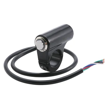

LED Motorcycle Handlebar Headlight Switch Fog Light Waterproof LED Headlights three-line Switch Burst Double Flashing Lights