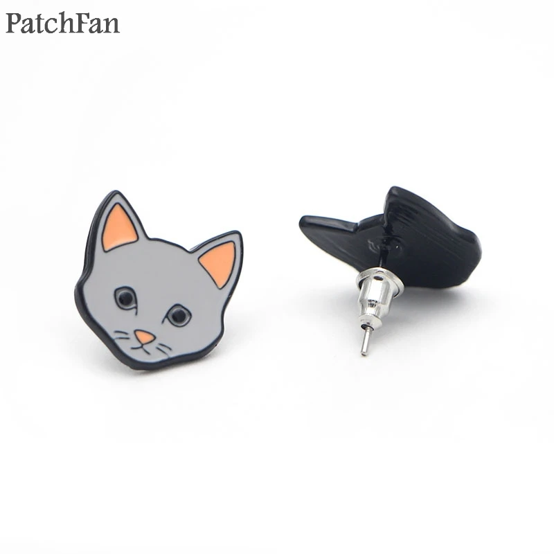 A0497 Patchfan Сфинкс Кот аниме мультфильм Украшение Серьги Сплав Аксессуары для вечерние Ювелирные изделия Подарки