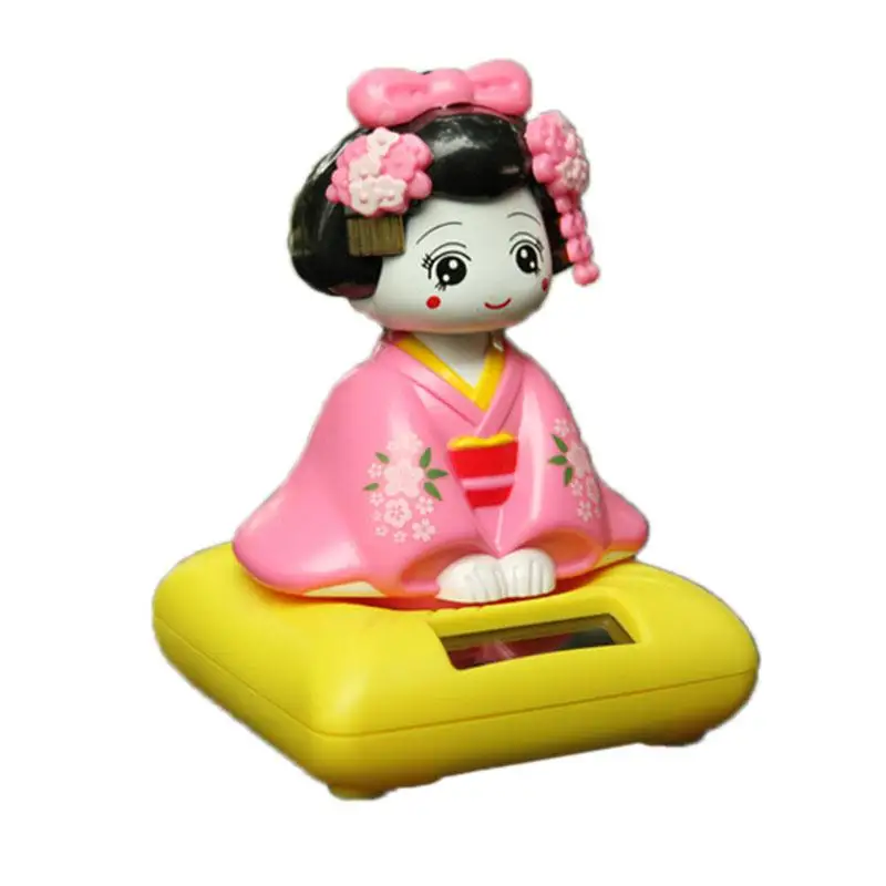 Нет солнечной энергии поплавок игрушка фигурка Nohohon японское кимоно Maiko Гейша
