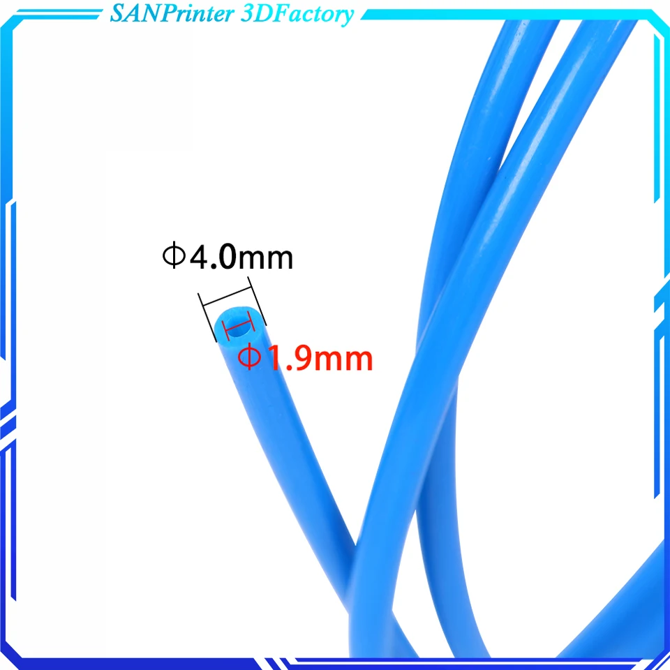 

ПТФЭ трубка TL-фидер, hotend RepRap Rostock Extruder 1,75 мм нить id1.9mmod4 мм Capricornus Tube