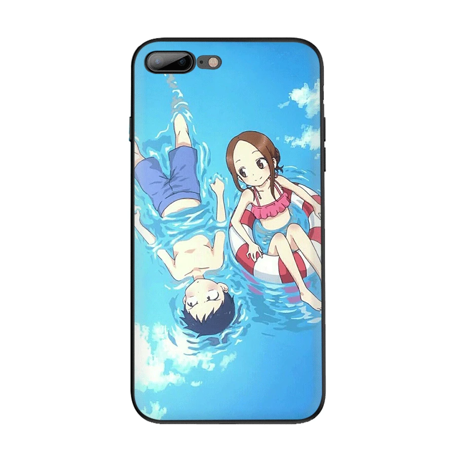 Чехол для мобильного телефона tpu для iPhone 11 Pro XR X XS Max iPhone 7 8 6 6s Plus 5 5S SE чехол Karakai Jozu no Takagi-san