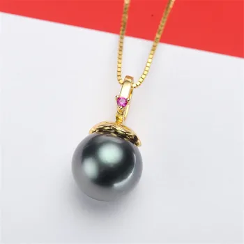 

Jewelry Handwork Pendant Base S925 Sterling Silver Pearl Pendant Accessories And Parts Findings Jewelry For DIY Fittings Women