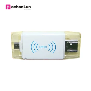 

Mini Portable USB&Micro usb id Card Reader 125khz RFID Smart EM Card Support Win8/Android/OTG SmartPhone