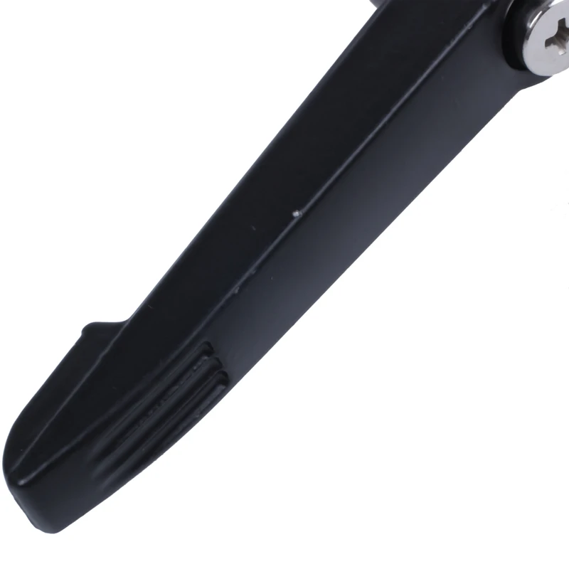 M10x40mm резьба Металлическая рукоятка для станка Регулируемый рычаг ручки черный