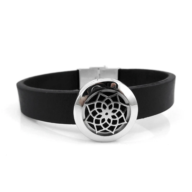 20mm BSH01-20 Круглый Серебряный браслет Дерево жизни(25 мм) ароматерапия/эфирные масла Ароматерапия медальон из нержавеющей стали с войлочными подушечками - Окраска металла: 20mm BSH01-20