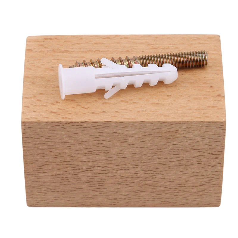 Wood Clothes Hanger Sundries Handbag Hat Scarf Hook Natural Solid Wall Mounted Decorative Key Holder Storage Rack Home Tools