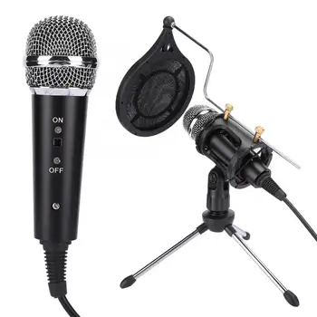 

Professional Condenser Microphone Studio Voice Recording Mic for PC Mobile Phone studio microphone for Live Broadcast