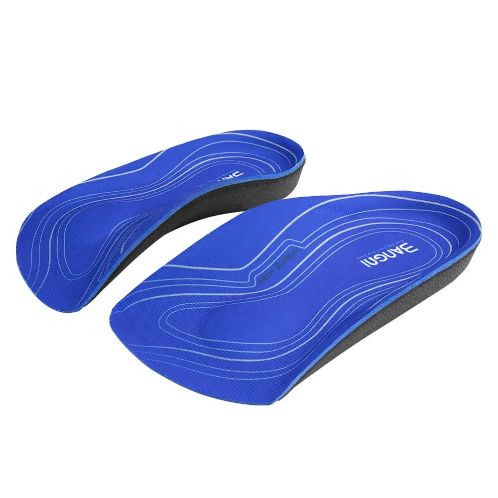 

3ANGNI 3/4 Arch Support Orthotic insoles Men Woman Inserts Orthopedic Shoes Insoles for Flat Feet Heel Pain Plantar Fasciitis