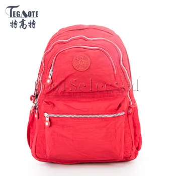 

TEGAOTE backpack Original Leisure laptop backpack Nylon back to school Softback bag High quality Unisex bag pack
