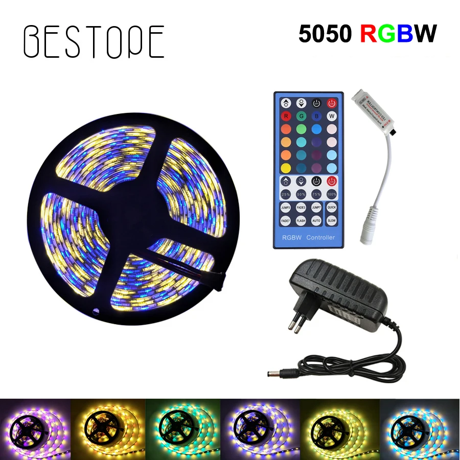 #cheap DC12V 5M LED Strip 5050 RGBW,RGBWW LED Tape 60LEDs m Flexible Light 5050 LED Strip RGB Riboon White,Warm white,Red,Blue,Green
