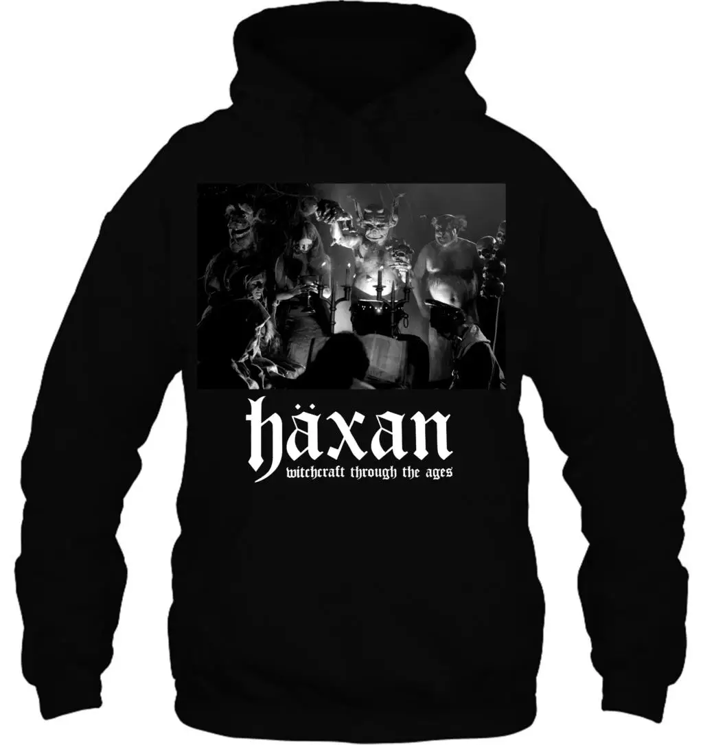 Мужская толстовка с капюшоном, Haxan, колдовство на протяжении веков, сатана, ведьма, дьявол, фильм, культ, женская уличная одежда
