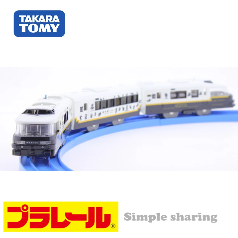 Takara Tomy Pla Rail Plarail S44 JR Kyushu Limited Express Asoboy японский железнодорожный поезд моторизованный Электрический локомотив модель игрушки