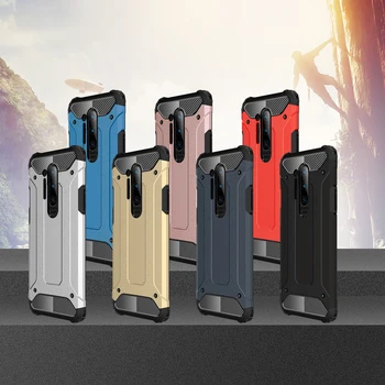 

50pcs/lot Hybrid Armor Hard PC Soft Silicone Phone Case For Oneplus 6 6T 7 7T Pro For One Plus 8 Pro
