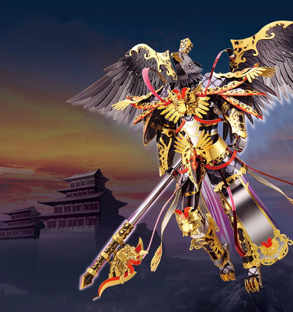 Piececool GARUDA DIY 3d металлическая нано-головоломка, Сборная модель, наборы, P117-KGS, лазерная резка, пазлы, игрушки