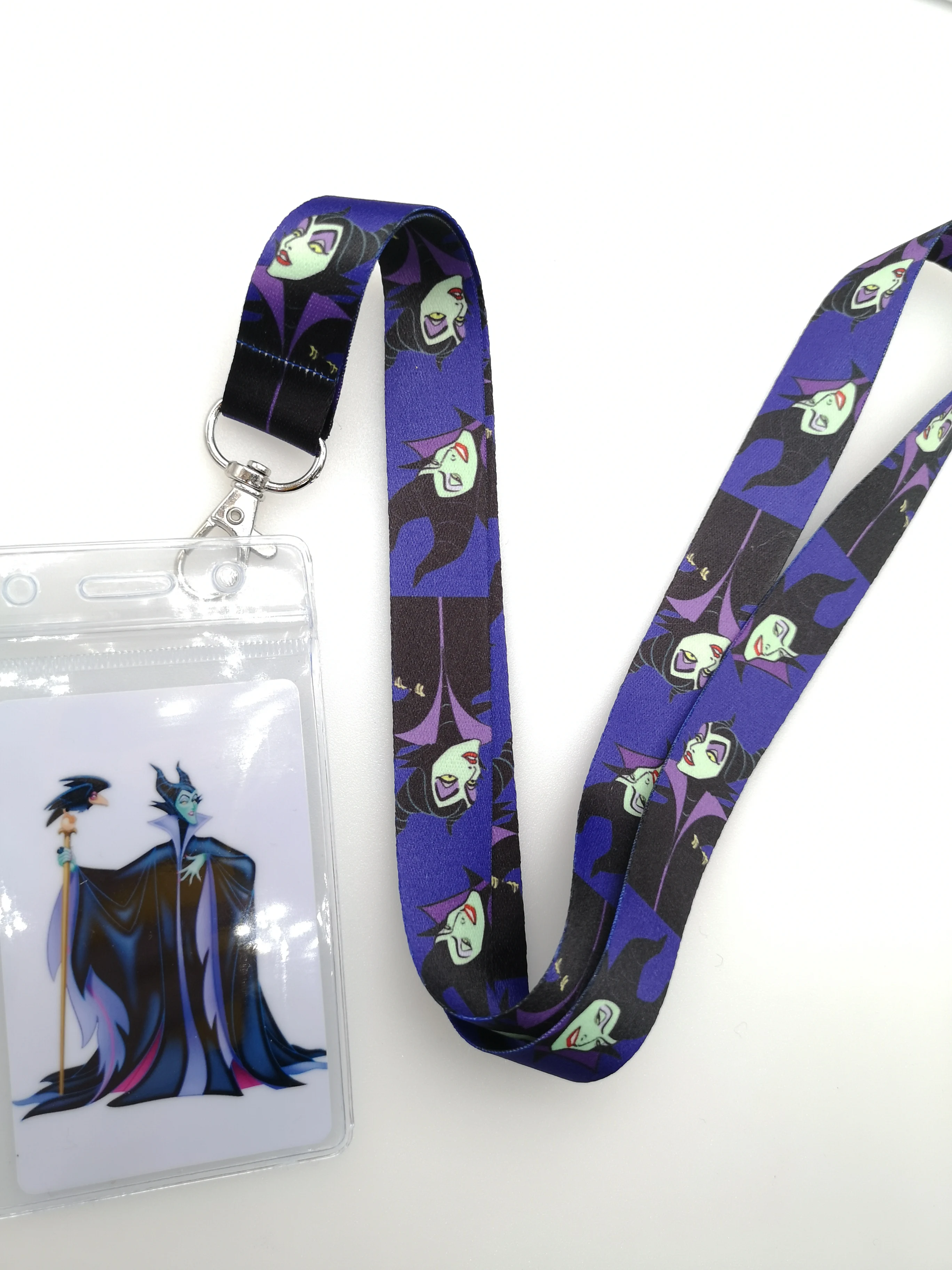 1 шт. мультяшный Maleficent ПВХ Именной держатель для карт идентификационный значок с