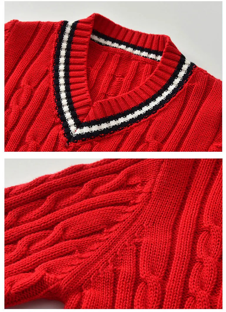 baby boys sweaters autumn winter European and American children's sweaters ins thickened knitted sweater
