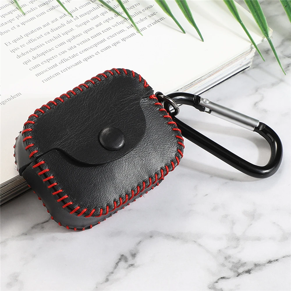 Shockproof Leather Case Protective Cover for Apple AirPods Pro Wireless Earphone Portable Storage Pouch Headphone Case
