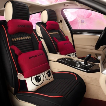 

Full Coverage flax fiber car seat cover auto seats covers for Audi quattro audi a7 audi a8 audi q3 auv q5 suv q7 q8 quattro