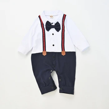 

Autumn Infant Romper Baby Boys Rompers Long Sleeve Gentle Design Baby Jumpsuit New