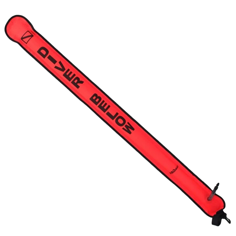 

4 Ft Dive Signal Marker Buoy Diving Surface Marker Buoy Sausage for Diver