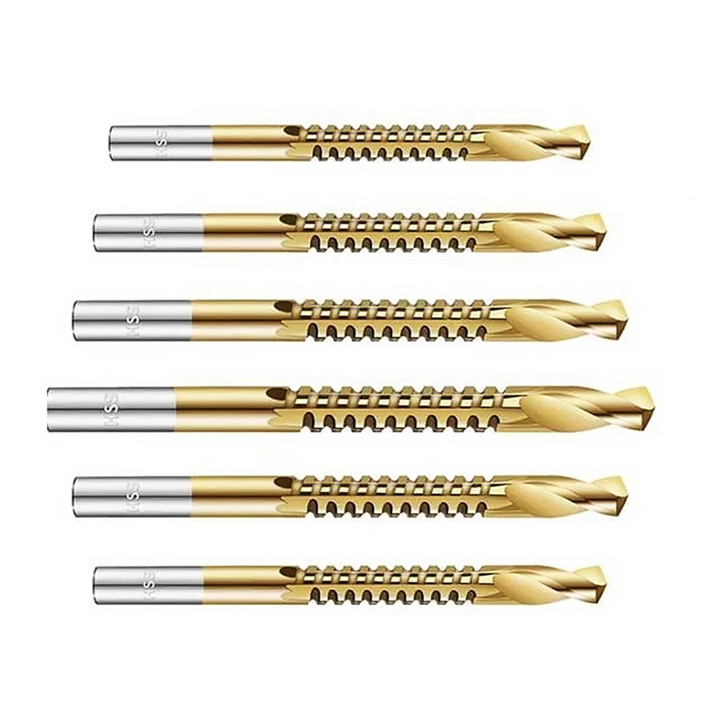 

6Pcs 3mm/4mm/5mm/ Electric Drill Bits Woodworking Tools High Steel Serrated Drill Power Tool Accessories 6mm/6.5mm/8mm/ Hole Saw