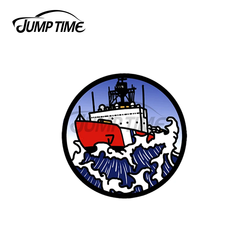 JumpTime 13x13 см для серии волн Polar Icebreaker индивидуальная креативная наклейка фургона