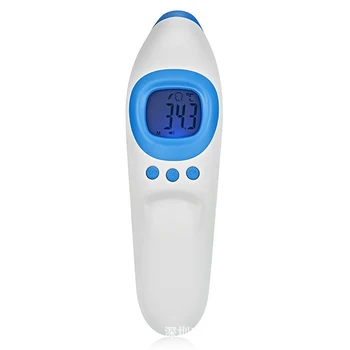 

Infrared Thermometer Non-contact Body Temperature Tool Gauge For Adults And Children With Lcd Display Digital Laser ABS