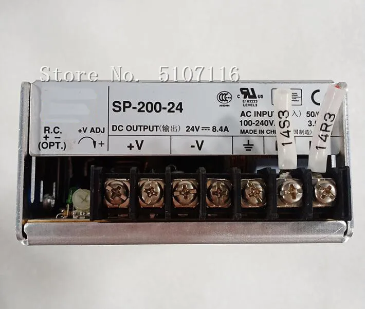 Для 24V импульсный источник питания SP-200-24 24V 8.4A 200W Напряжение 20-28VDC