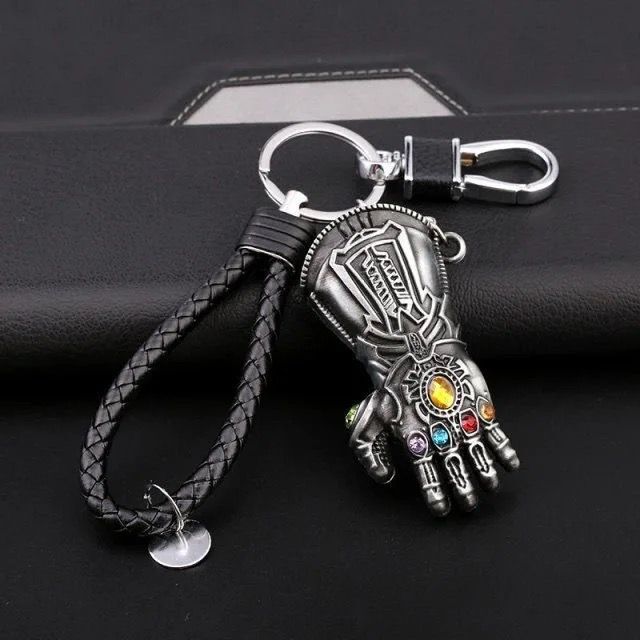 lovers key ring male and female movie superhero role  key chain mobile phone bag pendant gift