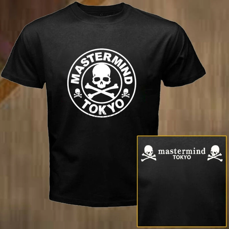 Mastermind Токио Япония белый печатный череп футболка редкая одежда | Мужская