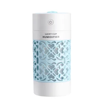 

USB humidifier with LED night light mini fan aromatherapy essential oil diffuser home car