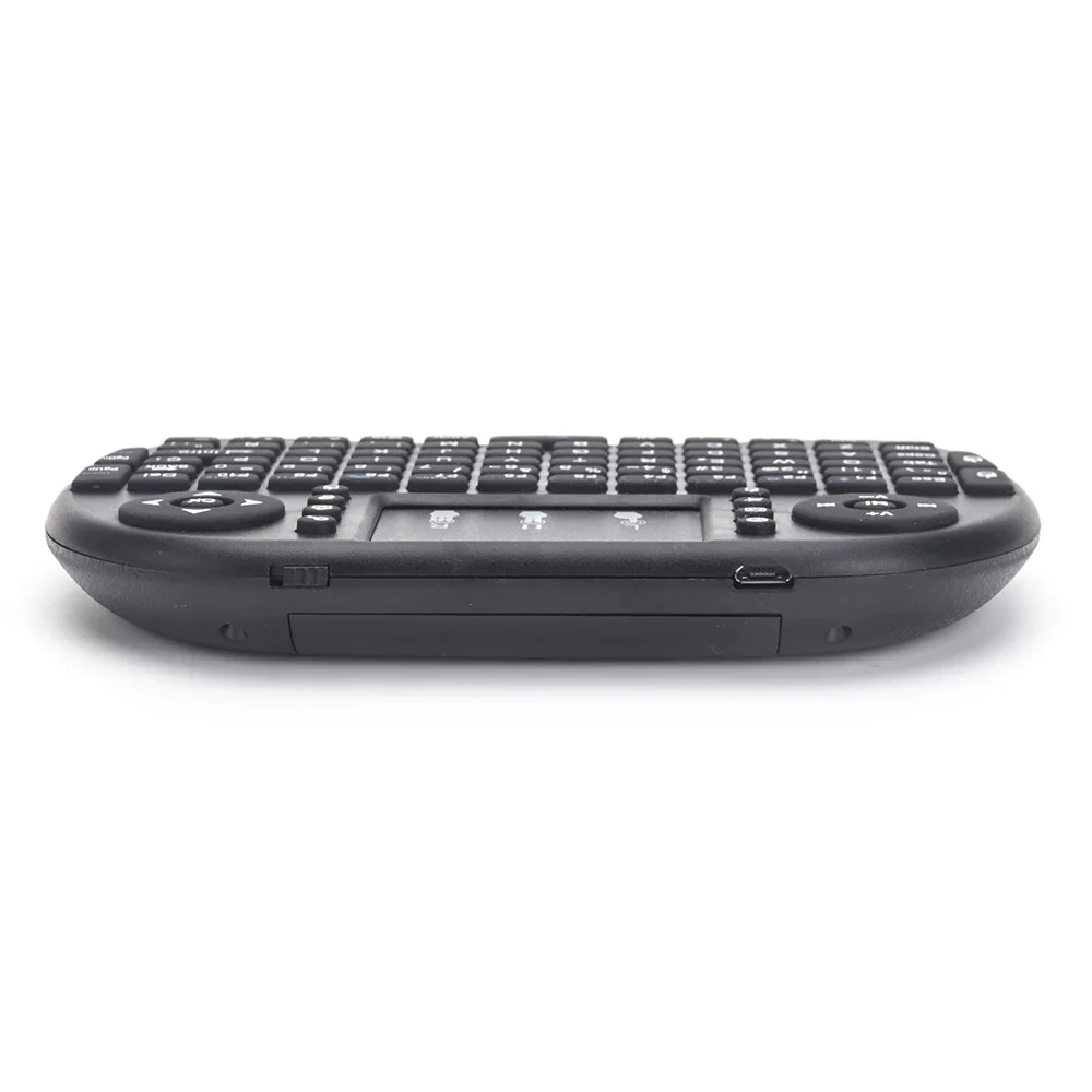 I8 Мини клавиатура 2 4 ГГц беспроводная Air Mouse Touchpad для Android TV BOX ПК подсветка с