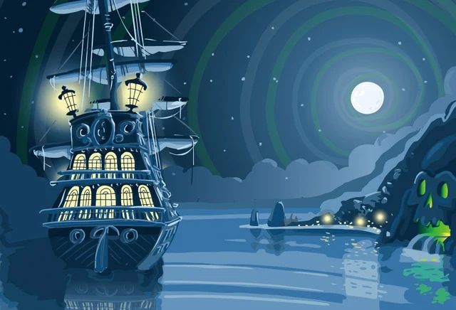 Photo Background Pirate Ship Boat Navigation Deck Wood Box Sea Baby Birthday Cartoon Photocall Photography Backdrop Photo Studio Background Aliexpress